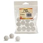 Hygloss 1" Foam Balls, White, 12/Pack (HYG51101)