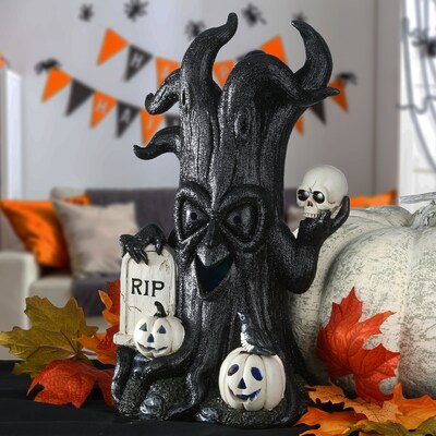 National Tree Company 15 Frightening Face Haunted Tree (PG11-21109)