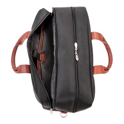 McKlein Wellington 21" Nylon Carry-On Travel Duffel, Black (79115)
