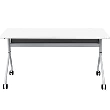 Safco Rumba Training Room Table, 24 x 60, Designer White (RBA6024FLSLDSWT)