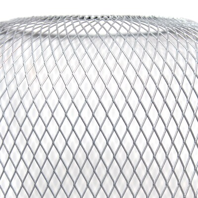 Creekwood Home Mesh Wire 11.8" LED Table Lamp, Gray (CWT-1002-GY)