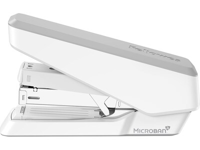 Fellowes LX870 EasyPress Desktop Stapler, 40-Sheet Capacity, Staples Included, White (LX870WHITE)