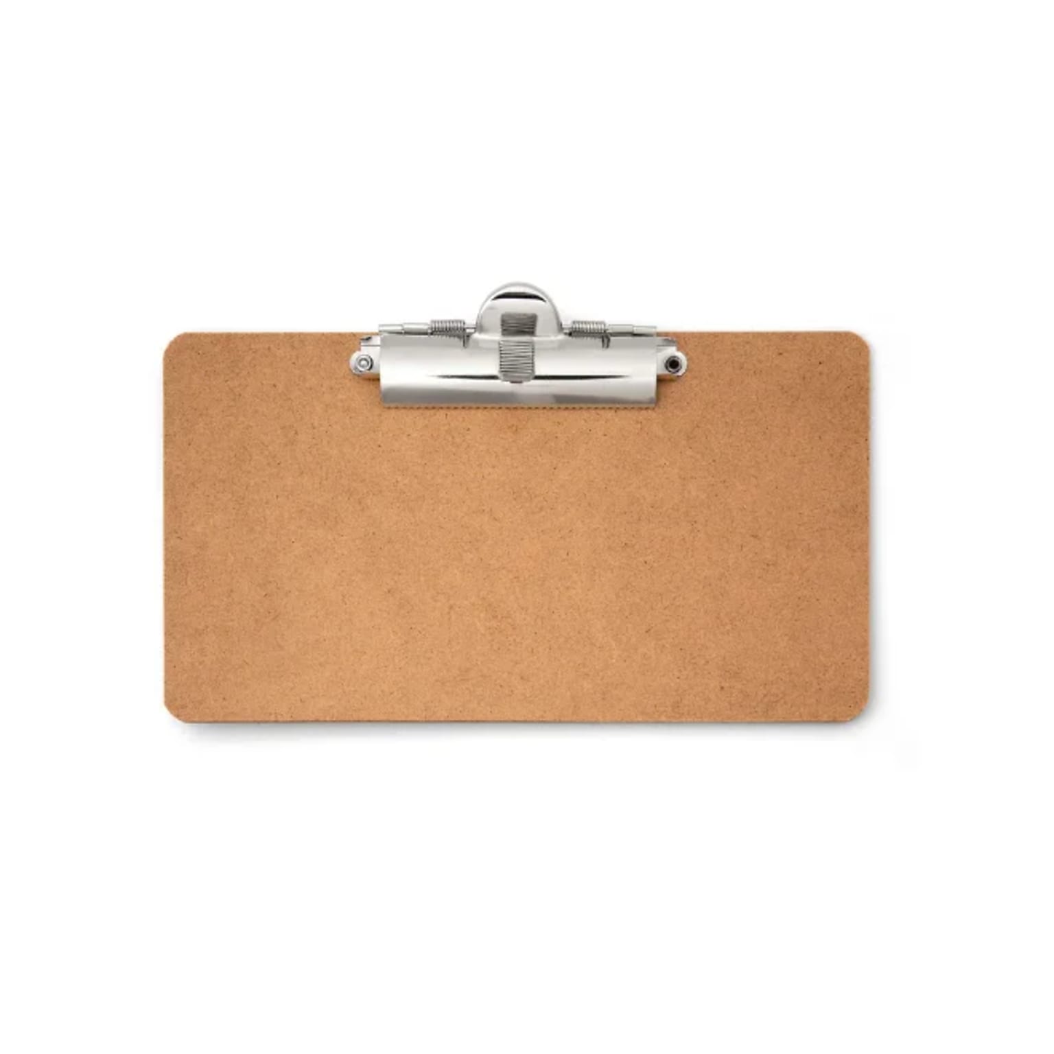 Officemate Receipt Wood Clipboard, Memo Size, Brown, 12/Pack (83158)