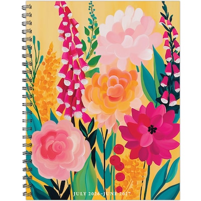 2026-2027 Willow Creek 8.5 x 11 Academic Weekly & Monthly Planner, Wild Garden Glow (65525)