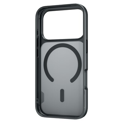 TUFF8 GlideGuard MagSafe Phone Case for iPhone 18 Pro, Shock Absorbing, Smoke Black (T8GG-IP1803BK)