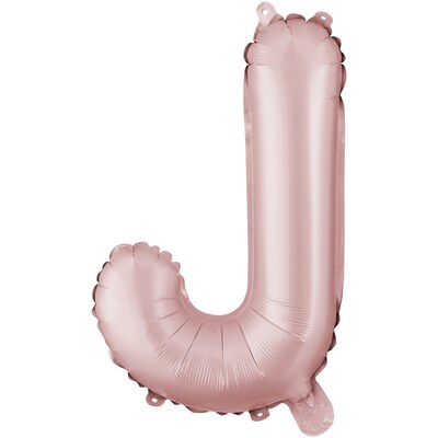 Party City (Air-Filled) 16 J Foil Balloon, Dusty Rose (AM 1 100077-92)