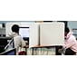 Classroom Products Foldable Cardboard Freestanding Privacy Shield, 24"H x 28"W, White, 10/Box (VB2410 WH)