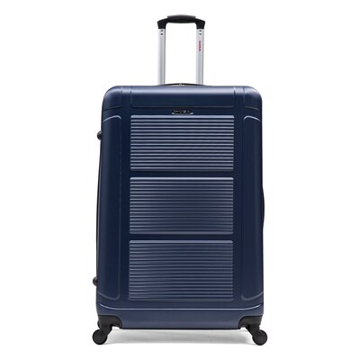 InUSA Pilot 33.27" Hardside Suitcase, 4-Wheeled Spinner, TSA Checkpoint Friendly, Blue (IUPIL00XL-BLU)