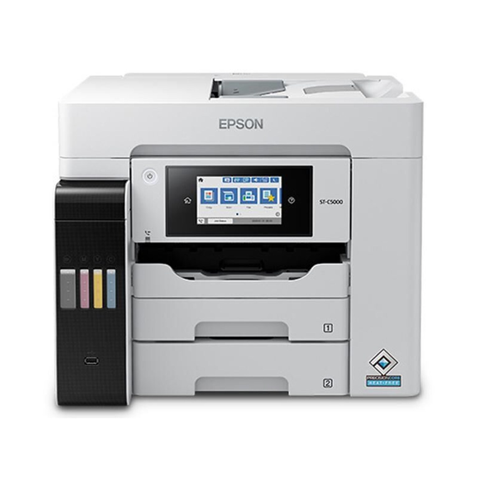 Epson WorkForce Pro ST-C5000 Inkjet Printer, All-In-One, Print, Scan, Copy, Fax (C11CJ29203)