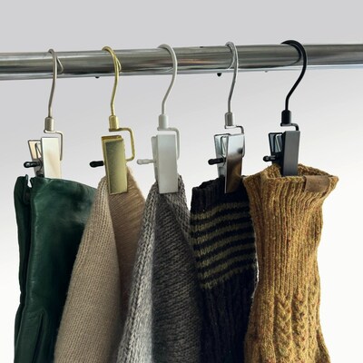 Nahanco Metal Clips, Black, 100/Carton (610LESB)