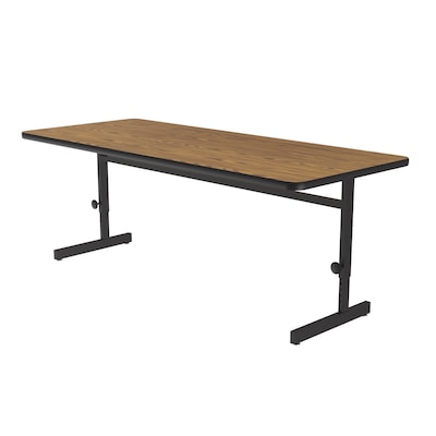 Correll Training Room Table, 72x30, Medium Oak (CSA3072TF-06)