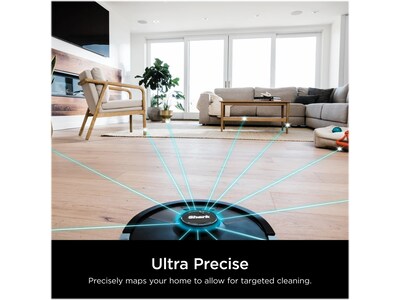 Shark AI Ultra Cordless Robotic Vacuum, Bagless, Black/Dark Silver (RV2610WA)