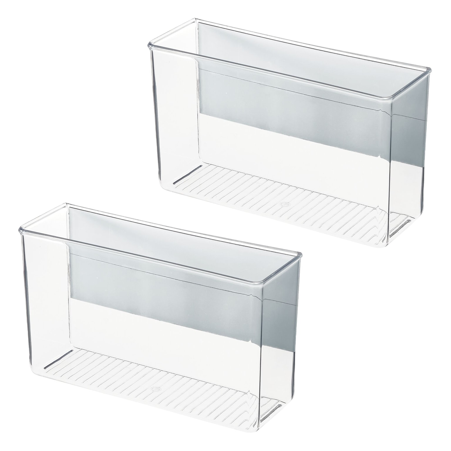 iDesign Magnetic Organizer Bins for Laundry Room - Holds Stain Removers, Dryer Sheets, and Detergent Pods