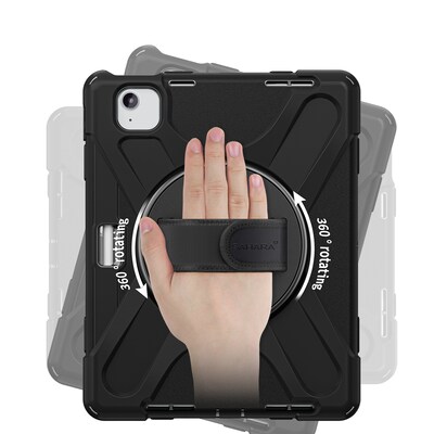 SaharaCase Raider-X Series Heavy Duty Case for iPad Air 11" (M3/M2), Scorpion Black (TB00423)