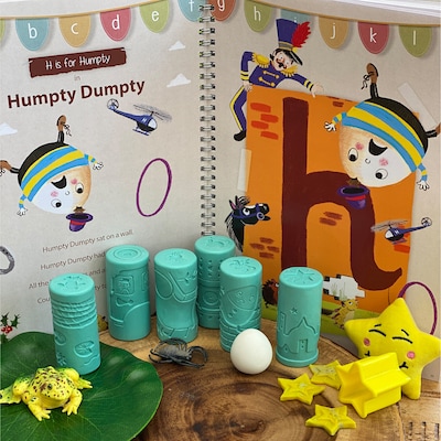 Yellow Door Let's Roll Nursery Rhymes Craft Tools, 6/Set  (YUS1196)