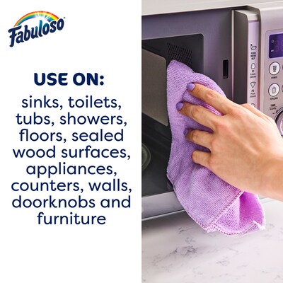 Fabuloso Multi-Purpose Cleaner, Lavender Scent, 56 fl. oz., 6/Carton (153041CT)