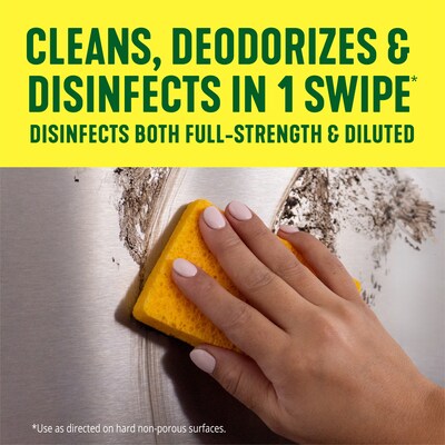 Pine-Sol Disinfecting Multi-Surface Cleaner, Original Pine, 40 Fl. Oz., 8/Carton (60164CT)