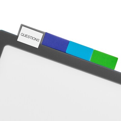 Staples Better Print & Apply Label Plastic Divider, 8 Tabs, Assorted Colors, 1 Set (ST23281/23281)