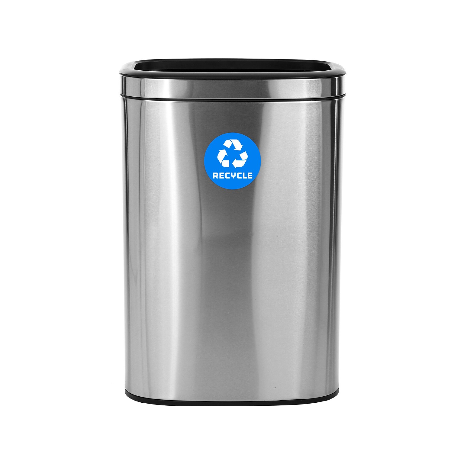 Alpine Industries Recycling Station, 10.5 Gallon, Silver (ALP470-40L-R)