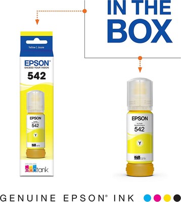 Epson T542 Yellow Ultra High Yield Ink Bottle (T542420-S)