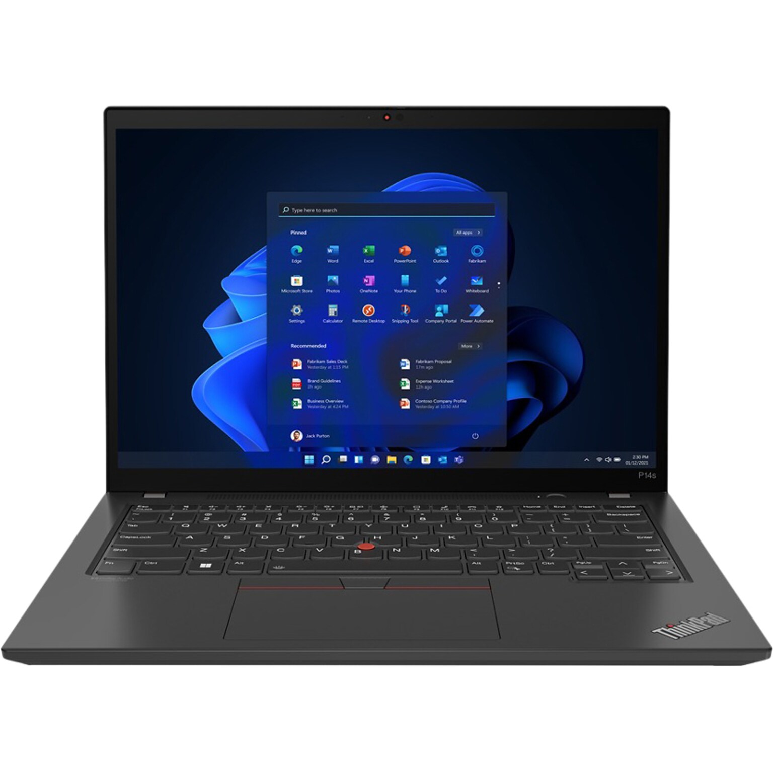 Lenovo ThinkPad P14s Gen 4 14 Laptop, AMD Ryzen 7 Pro 7840U, 16GB Memory, 512GB SSD, Windows 11 Pro (HC3224)