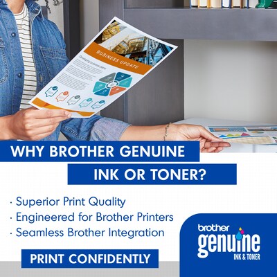 Brother TN-431 Cyan/Magenta/Yellow Standard Yield Toner Cartridge, 3/Pack (TN4313PK)