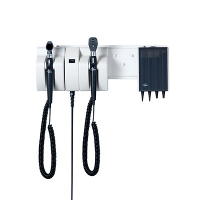 Viva Comfort Comprehensive Diagnostic Wall System, Ophthalmoscope, Otoscope, and Ear Specula Dispenser, White (ME914-01-OOE-MK)