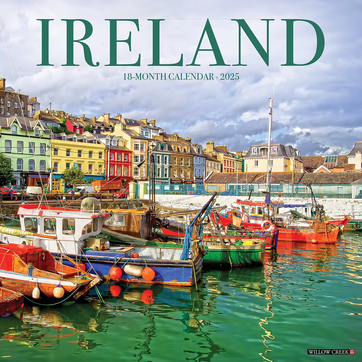 2025 Willow Creek Ireland 12 x 12 Monthly Wall Calendar (43509)