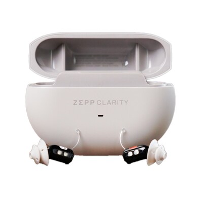 Zepp Clarity One Hearing Aids, Silver (E2164OV1Q)