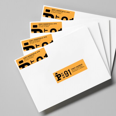 Avery Print-to-the-Edge Laser Address Labels, 3/4" x 2-1/4", White, 750 Labels/Pack (6870)