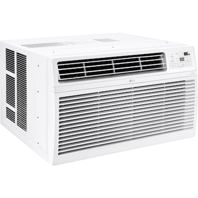 LG 115-Volt 14000 BTU Window Air Conditioner with Remote, WiFi Enabled, White (LW1521ERSM1)