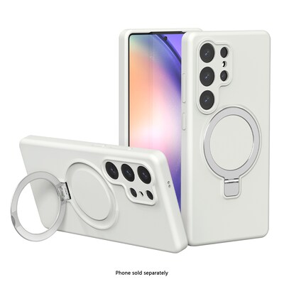 SaharaCase Venture Phone Case for Galaxy S25 Ultra, Shock Absorbing, Fossil White (CP00764)