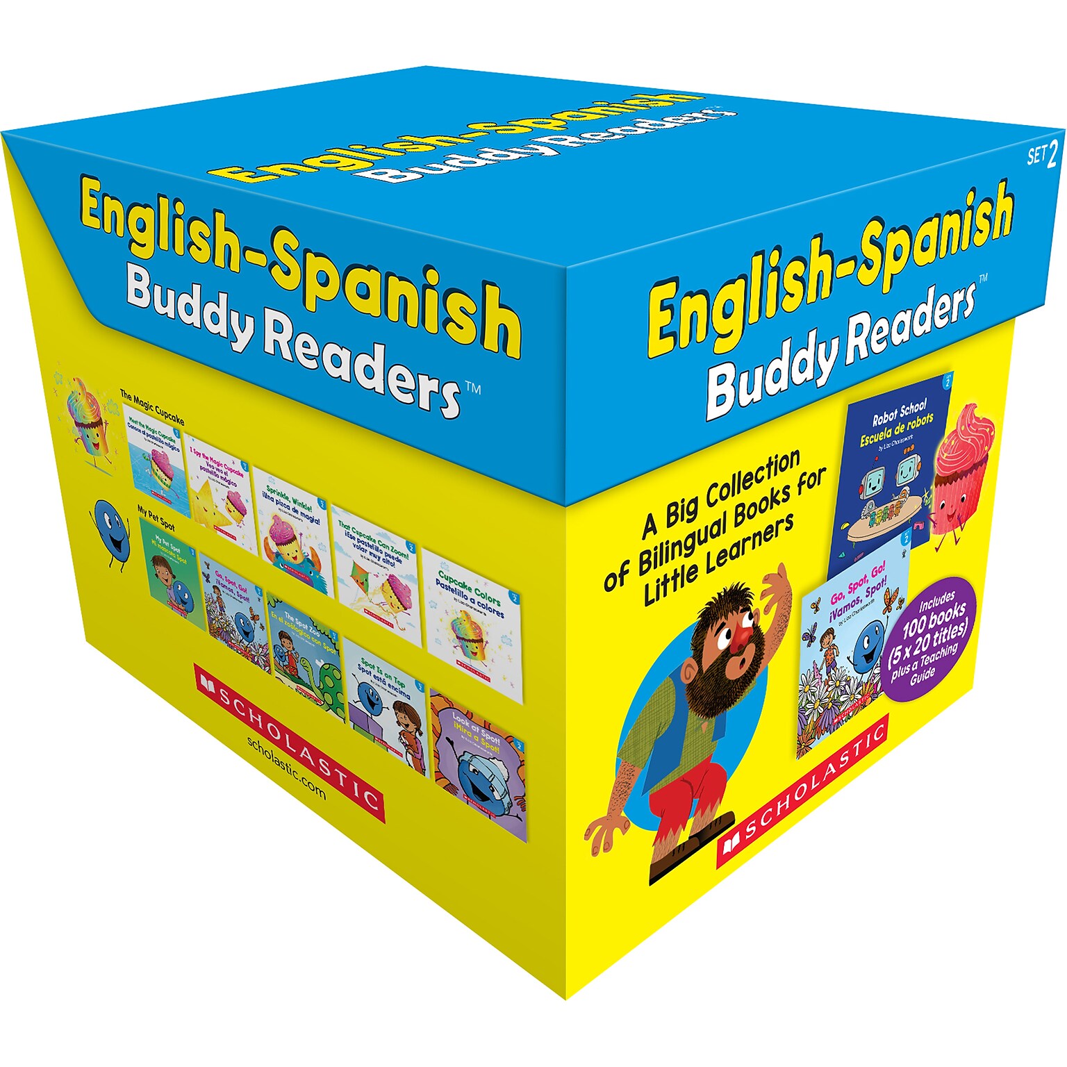 Scholastic Teaching English-Spanish Buddy Readers: Set 2, Multiple-Copy Set Picture Book, 101/Set (SC-9781546160489)