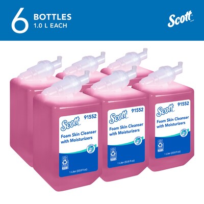 Scott Pro Foaming Hand Soap Refills, Floral, 33.8 Oz., 6/Carton (91552)
