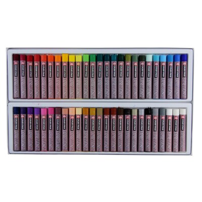 Sakura Cray-Pas Expressionist Oil Pastel Chalk, Assorted Colors, 50/Pack (SAKXLP50)