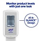 PURELL CS 6 Automatic Wall Mounted Hand Sanitizer Dispenser, White (6520-01)