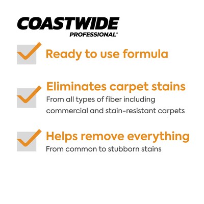 Coastwide Professional™ Carpet Spotter 67, 0.95L, 6/Carton (CW670032-A)