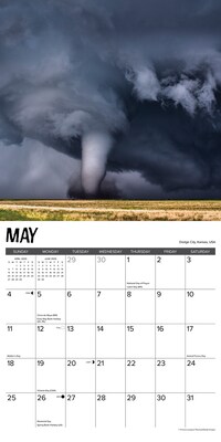 2025 Willow Creek Extreme Weather 12" x 12" Monthly Wall Calendar (42854)