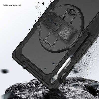 SaharaCase Raider Series Defense Case for Galaxy Tab S10 FE+, Black (TB00474)