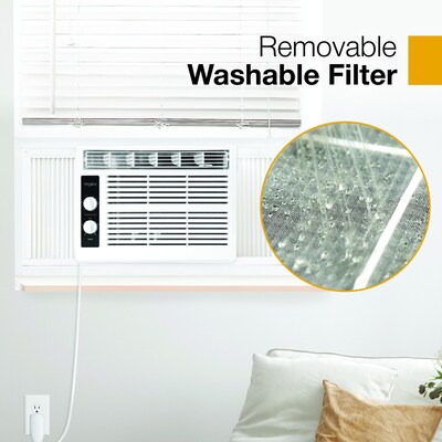 Whirlpool 115-Volt 5,000 BTU Window Air Conditioner, White (WHAW050EW)