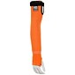 MCR Safety Cut Pro Sleeve 13-Gauge HyperMax Hi-Visibility Adjustable Hook and Loop Bicep, 18 inched, Orange (92180VT)