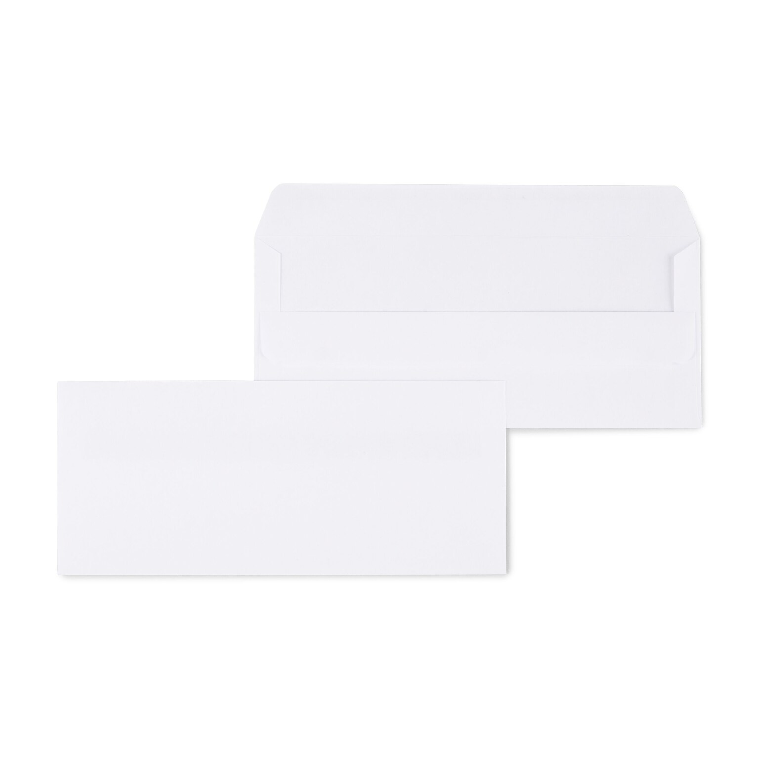 Staples Brand Self Seal #10 Business Envelopes, 4 1/8 x 9 1/2, White, 500/Box (570240/99294)