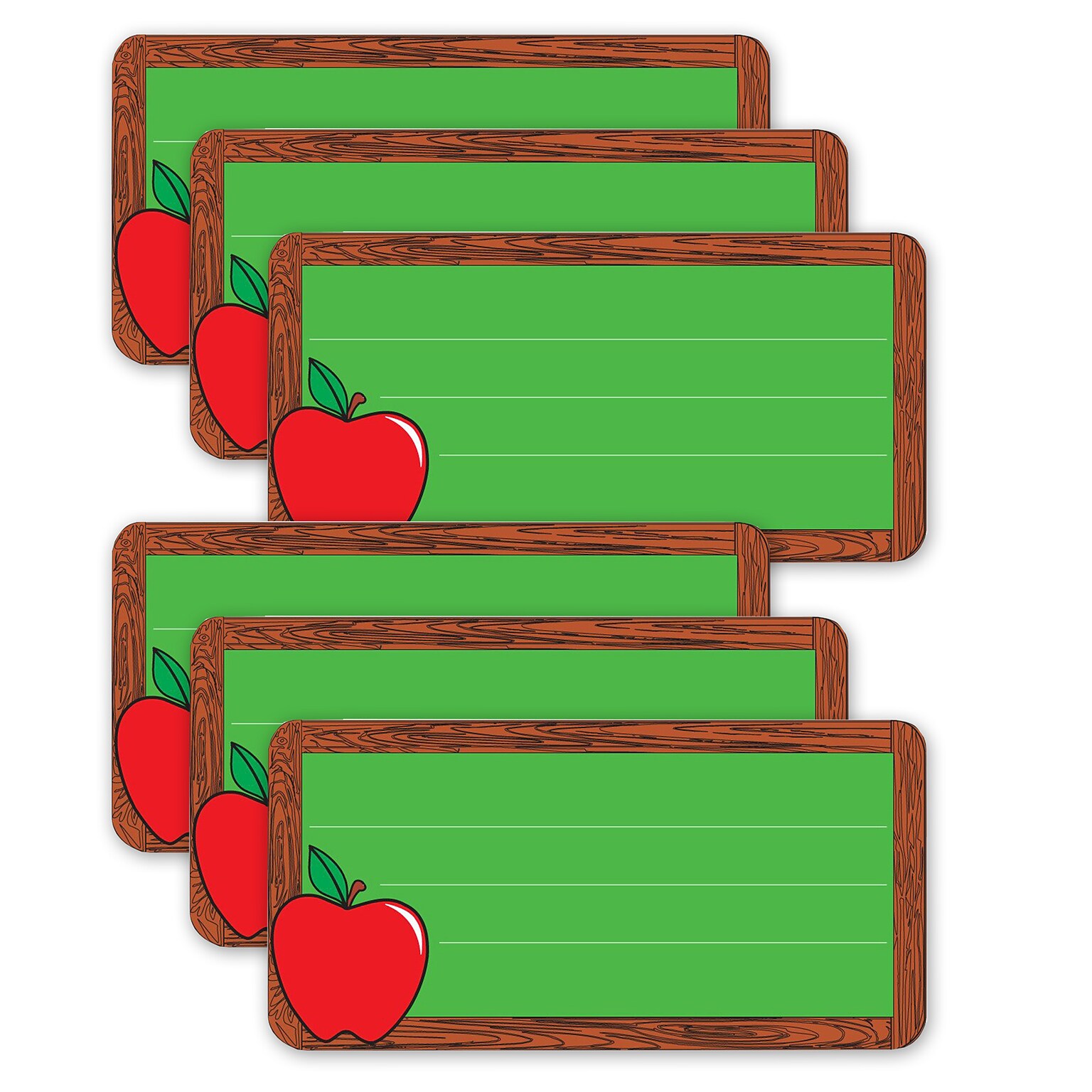 Creative Shapes Etc. Chalkboard Nametags, 36/Pack, 6 Packs (SE-809-6)