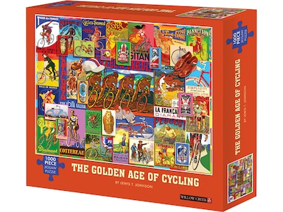 Willow Creek Golden Age Of Cycling 1000-Piece Jigsaw Puzzle (49175)
