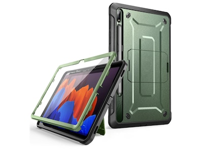 SUPCASE Unicorn Beetle PRO Rugged Case for Galaxy Tab S8 Ultra, Dark Green (SUP-2022TabS8Ultra-14.6-