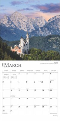 2025 BrownTrout Germany 12" x 12" Monthly Wall Calendar (9781975478056)