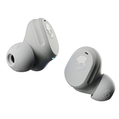 Skullcandy Mod True Wireless Earbuds with Microphone & Charging Case, Bluetooth, Light Gray (S2FYW-P