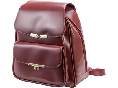 McKleinUSA KENDALL Laptop/Tablet Backpack, Red (99536)