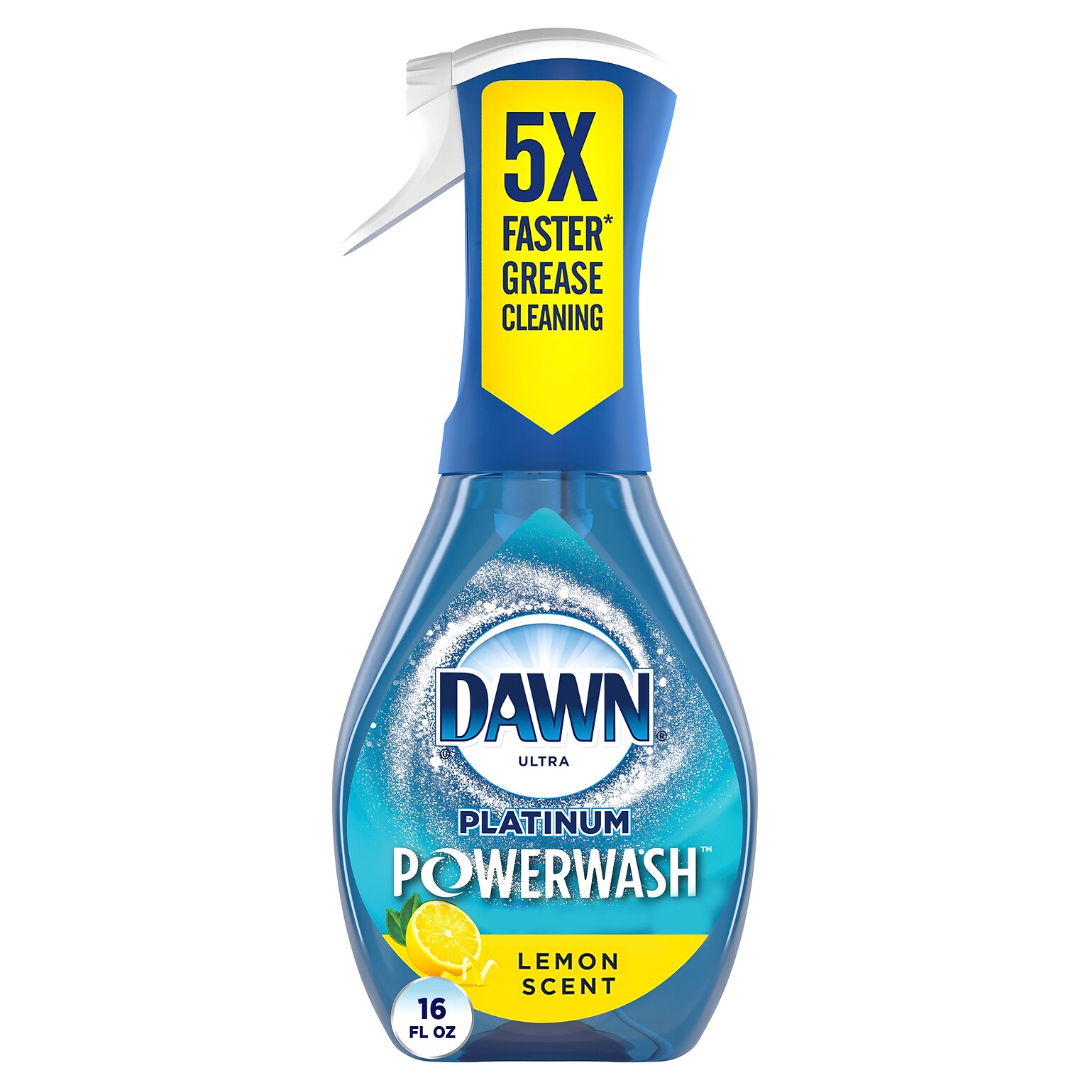 Dawn Ultra Platinum Powerwash Dish Soap Spray, Lemon Scent, 16 oz. (95355)