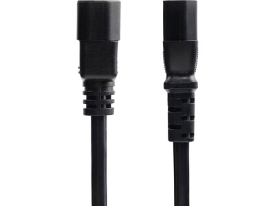 StarTech 2 C14 to C13 Power Cable, Male to Female, Black (8713-8200-POWER-CORD)